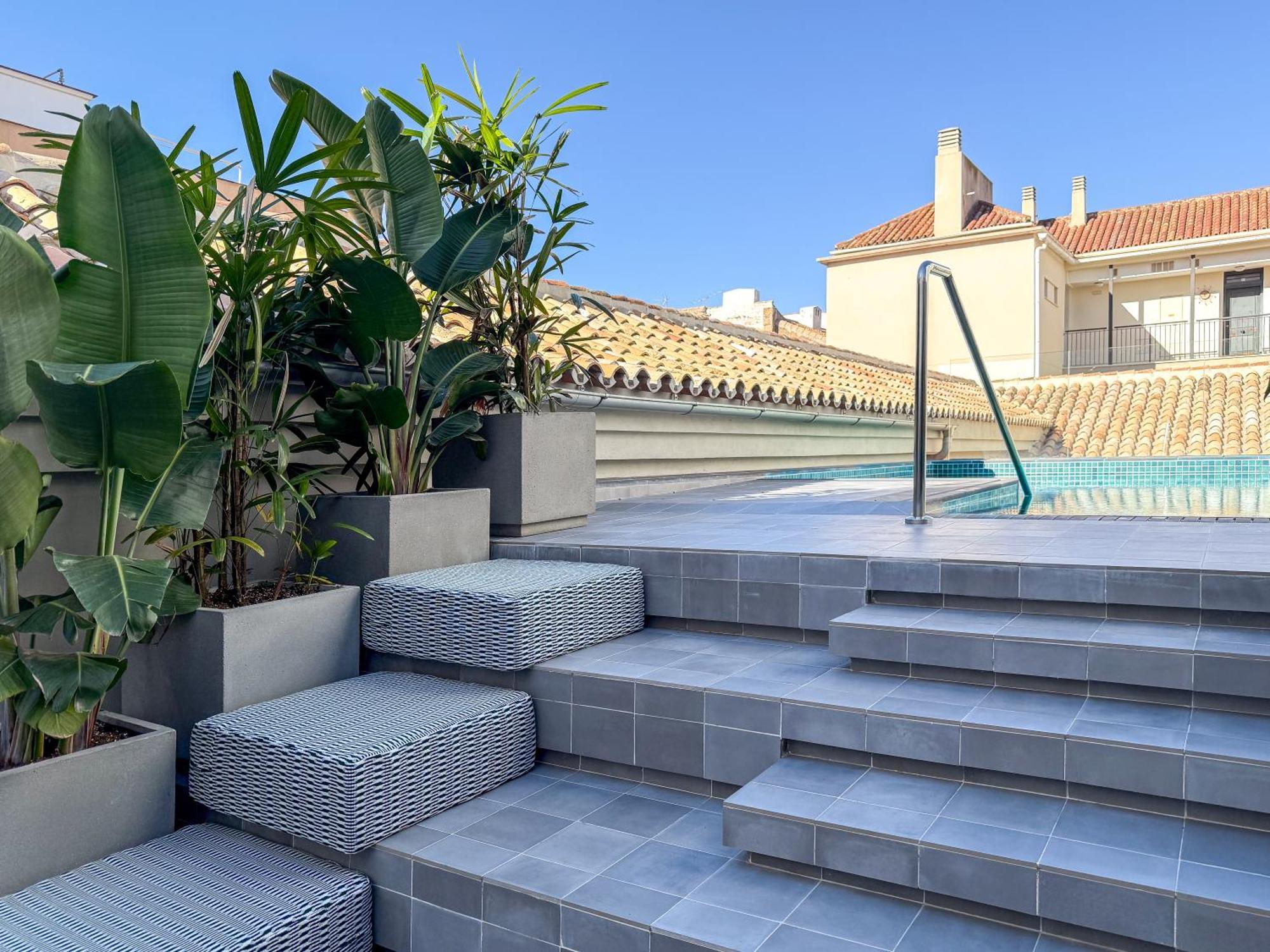 Coeo Hernan Ruiz Rooftop Pool Hostel Malaga Luaran gambar